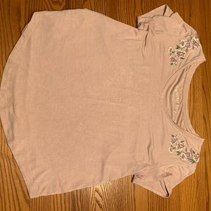Aeropostale seriously soft v neck shirt sleeve